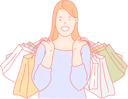 پیش‌نمایش فایل woman-doing-shopping-10611869 از پک فعالیت افراد