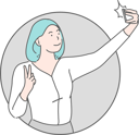 پیش‌نمایش فایل girl-taking-selfie-10611954 از پک فعالیت افراد