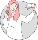 پیش‌نمایش فایل girl-taking-selfie-10611956 از پک فعالیت افراد