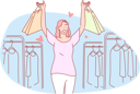 پیش‌نمایش فایل happy-girl-holding-shopping-bags-10610575 از پک فعالیت افراد