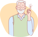 پیش‌نمایش فایل old-man-getting-idea-10610555 از پک فعالیت افراد