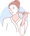 پیش‌نمایش فایل girl-applying-face-cream-10610612 از پک فعالیت افراد