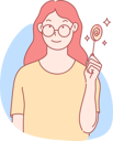 پیش‌نمایش فایل girl-holding-lollipop-10610602 از پک فعالیت افراد