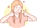 پیش‌نمایش فایل little-girl-showing-thumbs-up-10610618 از پک فعالیت افراد