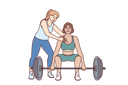 پیش‌نمایش فایل strong-athlete-lifts-heavy-barbell-under-supervision-of-personal-trainer-from-gym-teaching-ward-10598092 از پک فعالیت افراد