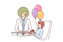 پیش‌نمایش فایل clown-doctor-gives-gift-to-child-who-is-in-hospital-10597973 از پک فعالیت افراد