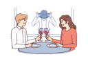 پیش‌نمایش فایل stalker-girl-is-watching-date-of-former-boyfriend-drinking-wine-in-restaurant-with-new-girlfriend-10597988 از پک فعالیت افراد