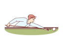 پیش‌نمایش فایل man-plays-billiards-leaning-over-table-with-cue-in-hands-and-taking-aim-10598008 از پک فعالیت افراد
