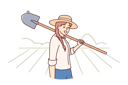 پیش‌نمایش فایل woman-farmer-holding-shovel-to-prepare-land-for-planting-seeds-10598004 از پک فعالیت افراد