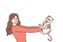 پیش‌نمایش فایل woman-is-allergic-to-kitten-and-flying-fur-from-pet-and-needs-to-take-allergen-suppressant-pill-10598007 از پک فعالیت افراد