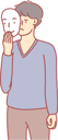 پیش‌نمایش فایل boy-hiding-face-under-face-mask-10611135 از پک فعالیت افراد