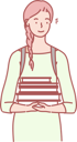 پیش‌نمایش فایل college-girl-with-books-10611113 از پک فعالیت افراد