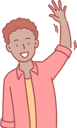 پیش‌نمایش فایل young-black-boy-waving-hand-and-saying-hello-10611104 از پک فعالیت افراد