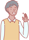 پیش‌نمایش فایل young-black-boy-waving-hand-and-saying-hello-10611137 از پک فعالیت افراد
