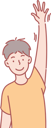 پیش‌نمایش فایل young-boy-waving-hand-and-saying-hello-10611100 از پک فعالیت افراد