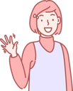 پیش‌نمایش فایل young-girl-waving-hand-and-saying-hello-10611138 از پک فعالیت افراد