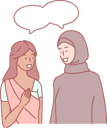 پیش‌نمایش فایل women-talking-to-each-other-10611010 از پک فعالیت گفتگوی افراد