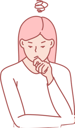 پیش‌نمایش فایل girl-is-thinking-10610979 از پک فعالیت افراد