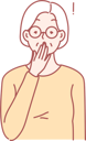 پیش‌نمایش فایل lady-is-surprised-10610988 از پک فعالیت افراد