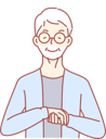 پیش‌نمایش فایل old-man-is-happy-10610993 از پک فعالیت افراد