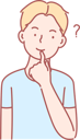 پیش‌نمایش فایل boy-is-thinking-about-questions-10610968 از پک فعالیت افراد