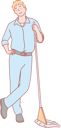 پیش‌نمایش فایل sweeper-man-with-mop-10610928 از پک فعالیت افراد