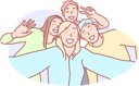 پیش‌نمایش فایل girl-taking-group-selfie-10610885 از پک فعالیت افراد