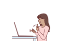 پیش‌نمایش فایل girl-is-talking-in-sign-language-on-laptop-10936549 از پک فعالیت افراد