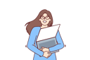 پیش‌نمایش فایل woman-loves-to-work-on-laptop-10936543 از پک فعالیت افراد