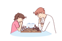 پیش‌نمایش فایل daughter-is-playing-chess-with-his-father-10936481 از پک فعالیت افراد