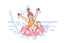 پیش‌نمایش فایل little-girl-is-enjoying-in-swimming-pool-10936478 از پک فعالیت افراد