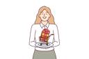 پیش‌نمایش فایل woman-is-giving-cashback-offer-to-clients-10936483 از پک فعالیت افراد