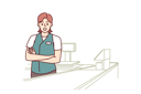 پیش‌نمایش فایل woman-supermarket-cashier-is-standing-in-checkout-area-of-store-10936476 از پک فعالیت افراد