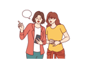 پیش‌نمایش فایل women-are-gossiping-10936390 از پک فعالیت افراد