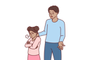 پیش‌نمایش فایل afro-father-punishes-his-daughter-10936264 از پک فعالیت افراد