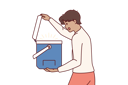 پیش‌نمایش فایل surprised-man-opens-portable-refrigerator-for-ice-cream-10936261 از پک فعالیت افراد