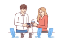 پیش‌نمایش فایل woman-buys-new-mobile-phone-10936273 از پک فعالیت افراد