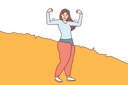 پیش‌نمایش فایل woman-is-exercising-daily-10936260 از پک فعالیت افراد