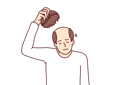 پیش‌نمایش فایل man-takes-off-hair-wig-10936231 از پک فعالیت افراد