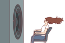 پیش‌نمایش فایل deafened-woman-is-sitting-in-front-of-subwoofer-10930403 از پک فعالیت افراد
