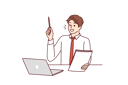 پیش‌نمایش فایل employee-is-presenting-business-ideas-10930402 از پک فعالیت افراد