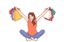 پیش‌نمایش فایل girl-is-very-happy-while-shopping-10930414 از پک فعالیت افراد