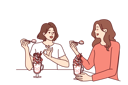 پیش‌نمایش فایل women-are-enjoying-their-ice-cream-date-10930410 از پک فعالیت افراد