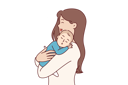 پیش‌نمایش فایل mother-is-making-her-newborn-sleep-10946224 از پک فعالیت افراد