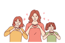 پیش‌نمایش فایل woman-spread-love-in-society-10946174 از پک فعالیت افراد