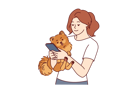 پیش‌نمایش فایل girl-is-pet-lover-10945944 از پک فعالیت افراد