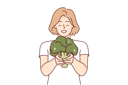 پیش‌نمایش فایل happy-woman-eats-only-healthy-vegetables-10945939 از پک فعالیت افراد