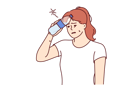 پیش‌نمایش فایل woman-feels-heatstroke-in-summer-10945943 از پک فعالیت افراد