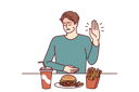 پیش‌نمایش فایل man-is-avoiding-fast-food-10950795 از پک فعالیت افراد