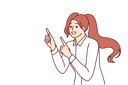 پیش‌نمایش فایل woman-is-pointing-towards-blank-space-10950794 از پک فعالیت افراد